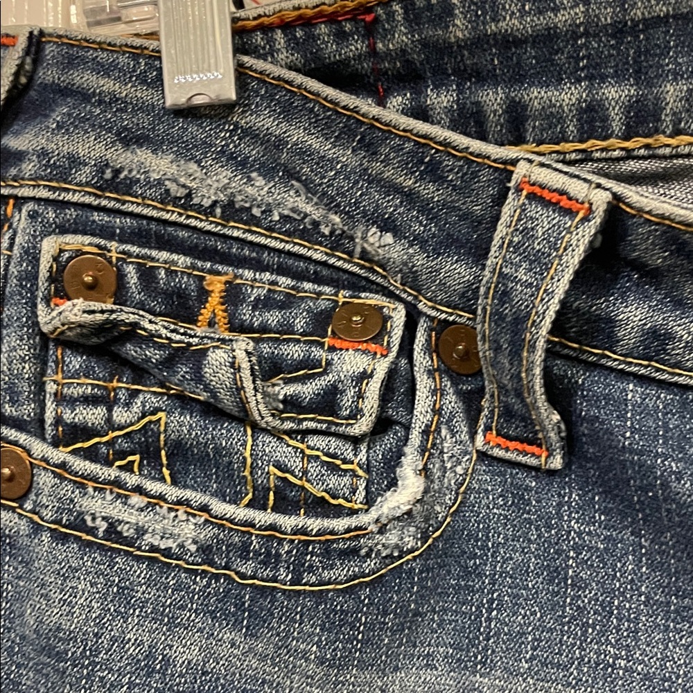 True Religion Joey Classic Blue Women's Jeans - Picture 6 of 9